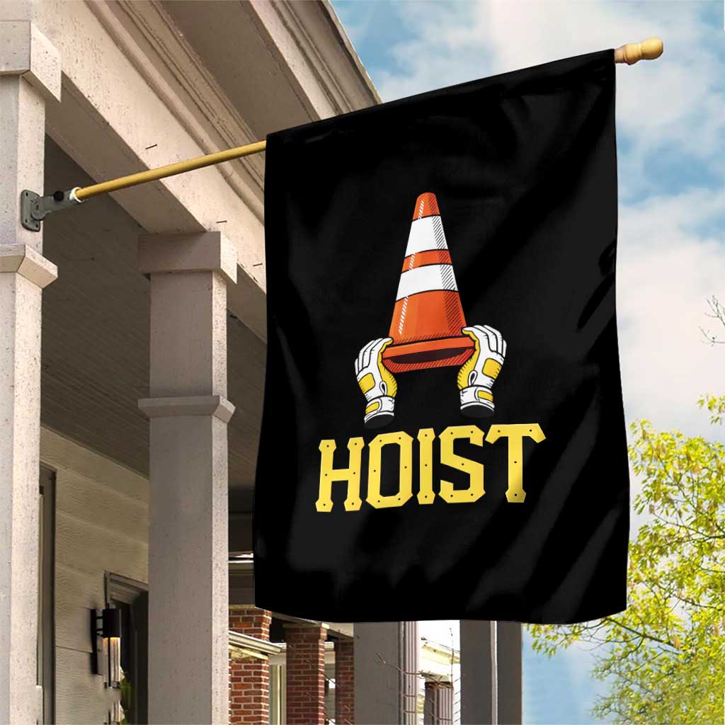 Funny Hoist The Cone Trophy Garden Flag IYKYK Meme Sports Fan Victory Celebration TS02 Print Your Wear