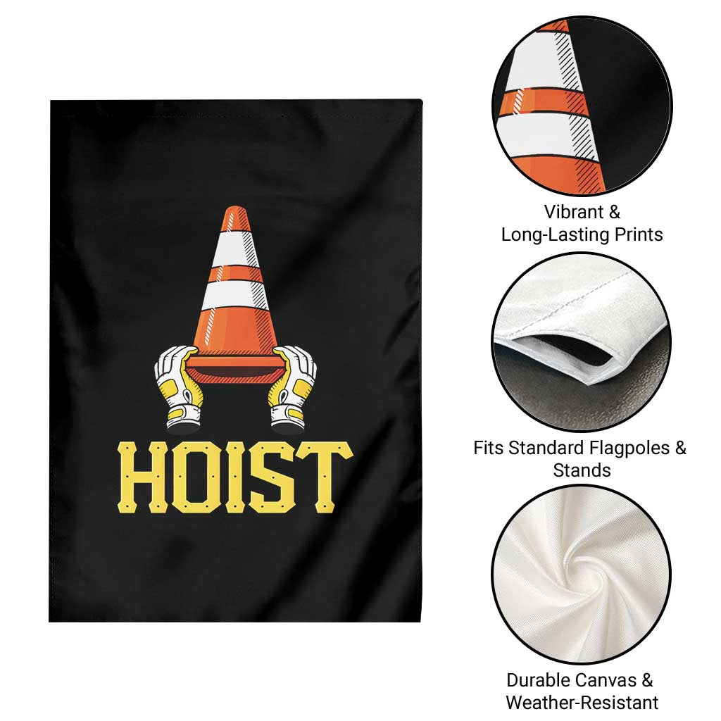Funny Hoist The Cone Trophy Garden Flag IYKYK Meme Sports Fan Victory Celebration TS02 Print Your Wear