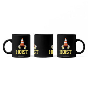 Funny Hoist The Cone Trophy Coffee Mug IYKYK Meme Sports Fan Victory Celebration TS02 Print Your Wear