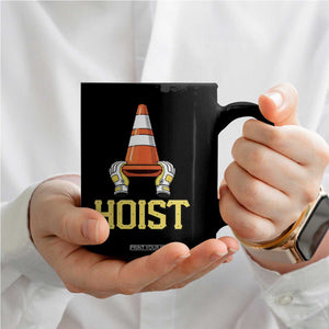 Funny Hoist The Cone Trophy Coffee Mug IYKYK Meme Sports Fan Victory Celebration TS02 Print Your Wear