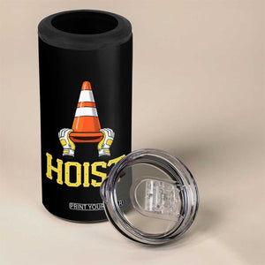 Funny Hoist The Cone Trophy 4 in 1 Can Cooler Tumbler IYKYK Meme Sports Fan Victory Celebration TS02 Print Your Wear