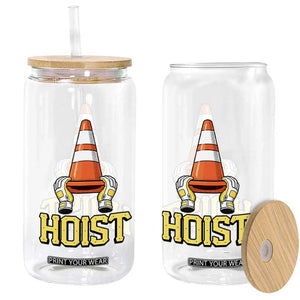 Funny Hoist The Cone Trophy Glass Can IYKYK Meme Sports Fan Victory Celebration TS02 Print Your Wear
