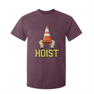 Funny Hoist The Cone Trophy T Shirt For Kid IYKYK Meme Sports Fan Victory Celebration TS02 Maroon Print Your Wear