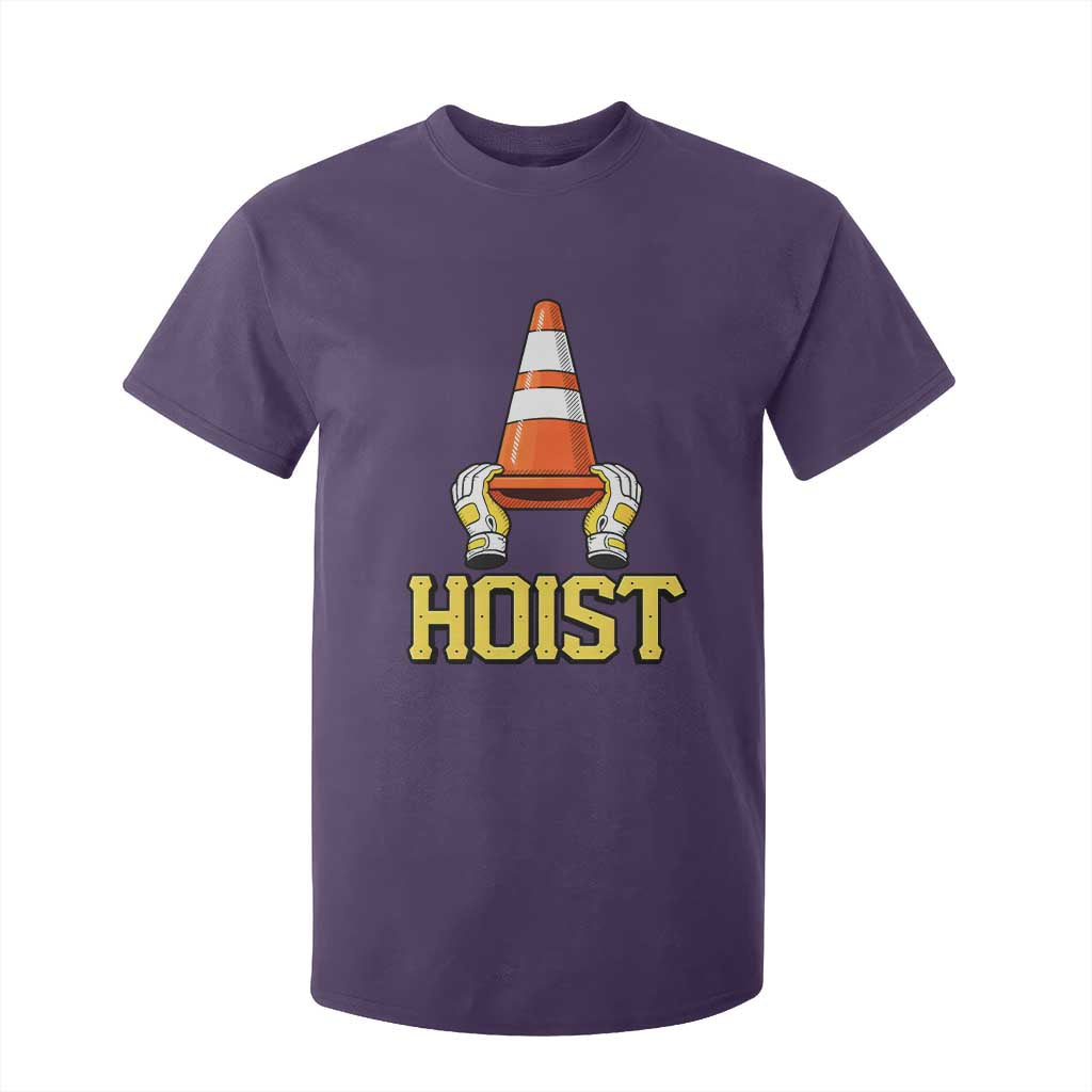 Funny Hoist The Cone Trophy T Shirt For Kid IYKYK Meme Sports Fan Victory Celebration TS02 Purple Print Your Wear
