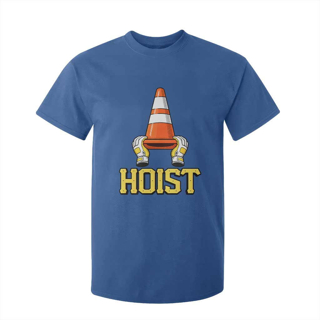 Funny Hoist The Cone Trophy T Shirt For Kid IYKYK Meme Sports Fan Victory Celebration TS02 Royal Blue Print Your Wear