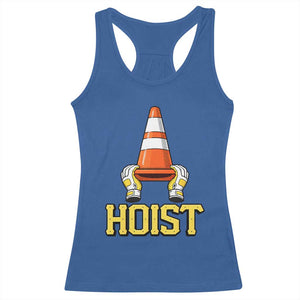 Funny Hoist The Cone Trophy Racerback Tank Top IYKYK Meme Sports Fan Victory Celebration TS02 Royal Blue Print Your Wear