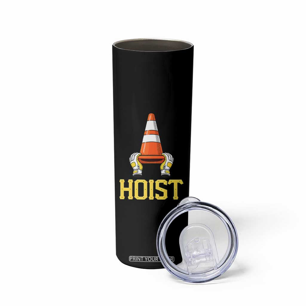 Funny Hoist The Cone Trophy Skinny Tumbler IYKYK Meme Sports Fan Victory Celebration TS02 Print Your Wear