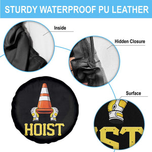 Funny Hoist The Cone Trophy Spare Tire Cover IYKYK Meme Sports Fan Victory Celebration TS02 Print Your Wear