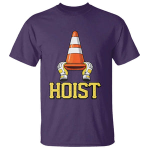 Funny Hoist The Cone Trophy T Shirt IYKYK Meme Sports Fan Victory Celebration TS02 Purple Print Your Wear
