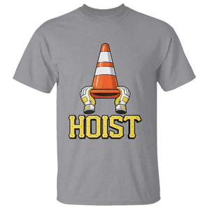 Funny Hoist The Cone Trophy T Shirt IYKYK Meme Sports Fan Victory Celebration TS02 Sport Gray Print Your Wear
