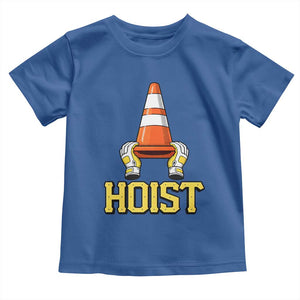 Funny Hoist The Cone Trophy Toddler T Shirt IYKYK Meme Sports Fan Victory Celebration TS02 Royal Blue Print Your Wear