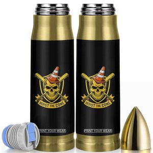 Funny Hoist The Cone Skull Bullet Tumbler IYKYK Meme Gritty Victory Celebration Sports Fan TS02 Black Print Your Wear
