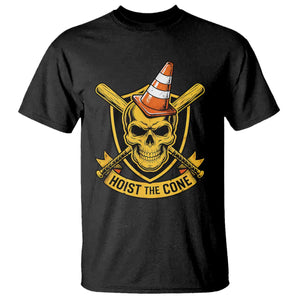 Funny Hoist The Cone Skull T Shirt IYKYK Meme Gritty Victory Celebration Sports Fan TS02 Black Print Your Wear