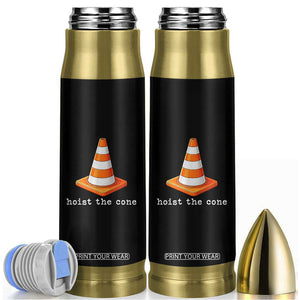 Minimalist Hoist The Cone Typography Bullet Tumbler Funny Baseball Fan Pride Celebration IYKYK Meme TS02 Black Print Your Wear