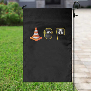 Pittsburgh Victory Icons Rebus Graphic IYKYK Meme Garden Flag Hoist The Cone Welding Mask Jolly Roger Flag TS02 Print Your Wear