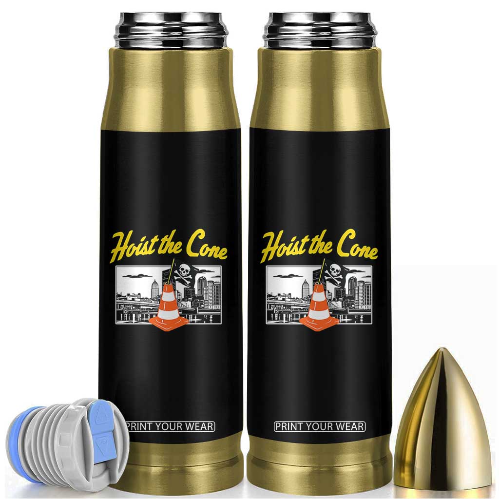 Pittsburgh Skyline Victory Hoist The Cone Meme Bullet Tumbler Funny Sports Fan Celebration TS02 Black Print Your Wear