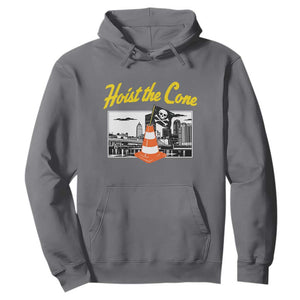 Pittsburgh Skyline Victory Hoist The Cone Meme Hoodie Funny Sports Fan Celebration TS02 Charcoal Print Your Wear