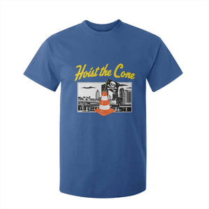 Pittsburgh Skyline Victory Hoist The Cone Meme T Shirt For Kid Funny Sports Fan Celebration TS02 Royal Blue Print Your Wear