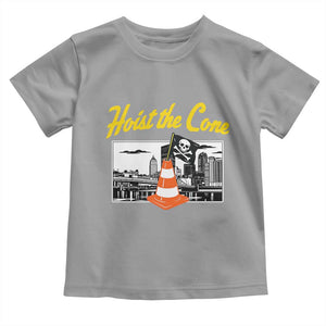Pittsburgh Skyline Victory Hoist The Cone Meme Toddler T Shirt Funny Sports Fan Celebration TS02 Sport Gray Print Your Wear