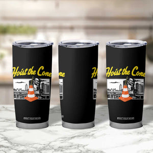 Pittsburgh Skyline Victory Hoist The Cone Meme Tumbler Cup Funny Sports Fan Celebration TS02 Print Your Wear