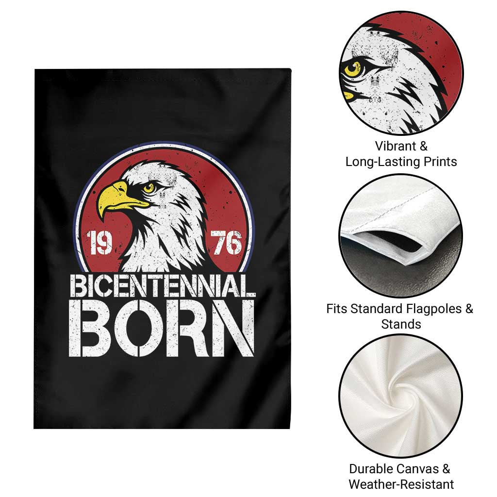 Patriotic Bicentennial Born 1976 Garden Flag American Bald Eagle 50th Birthday TS02 Print Your Wear