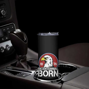 Patriotic Bicentennial Born 1976 Skinny Tumbler American Bald Eagle 50th Birthday TS02 Print Your Wear