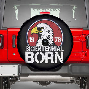 Patriotic Bicentennial Born 1976 Spare Tire Cover American Bald Eagle 50th Birthday