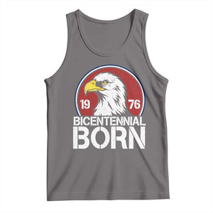 Patriotic Bicentennial Born 1976 Tank Top American Bald Eagle 50th Birthday