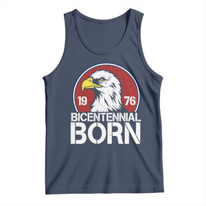 Patriotic Bicentennial Born 1976 Tank Top American Bald Eagle 50th Birthday