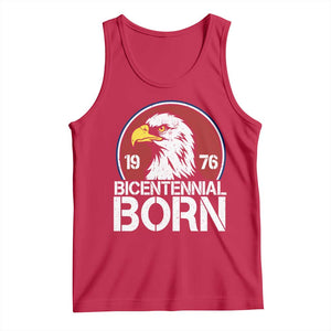 Patriotic Bicentennial Born 1976 Tank Top American Bald Eagle 50th Birthday