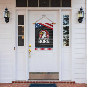 Bicentennial Born 1976 Patriotic Garden Flag American Bald Eagle 50th Birthday