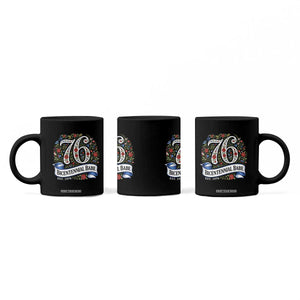 Vintage Floral Bicentennial Babe Est 1976 Coffee Mug Elegant 50th Birthday TS02 Print Your Wear