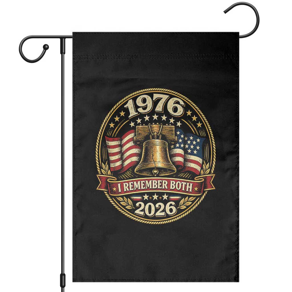 Bicentennial Born 1976 Liberty Bell Garden Flag America 250th Anniversary 50th Birthday TS02 Black Print Your Wear