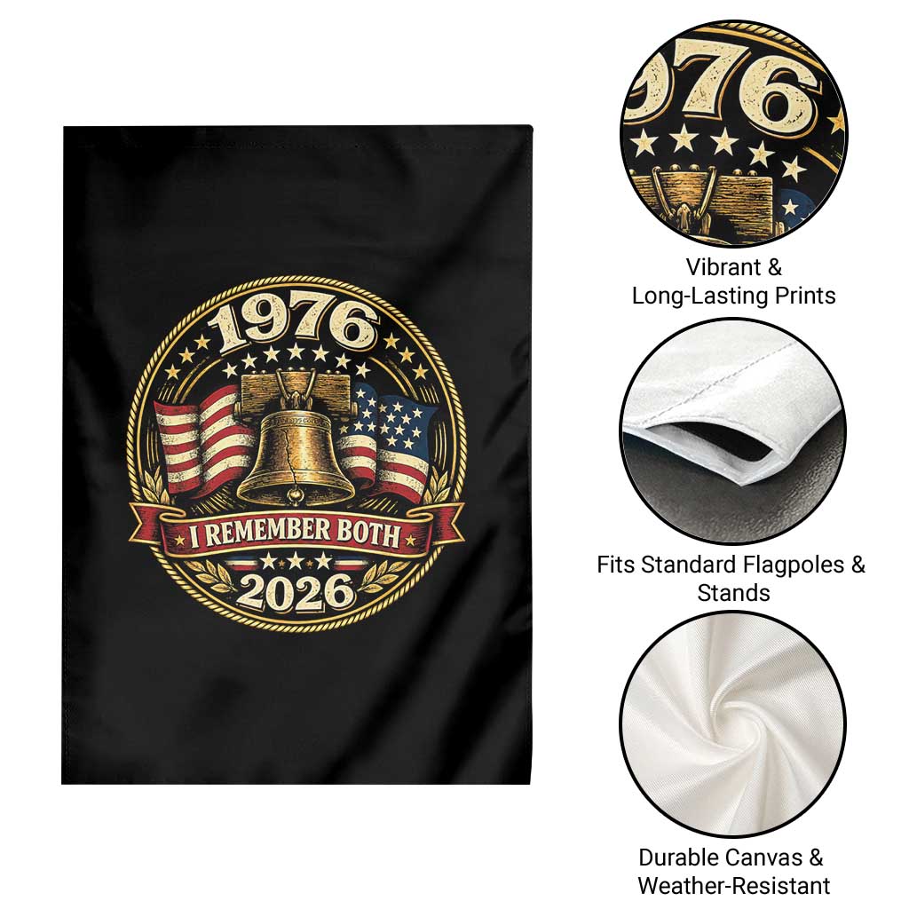 Bicentennial Born 1976 Liberty Bell Garden Flag America 250th Anniversary 50th Birthday TS02 Print Your Wear