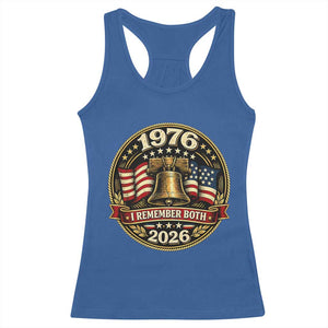 Bicentennial Born 1976 Liberty Bell Racerback Tank Top America 250th Anniversary 50th Birthday TS02 Royal Blue Print Your Wear