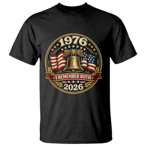Bicentennial Born 1976 Liberty Bell T Shirt America 250th Anniversary 50th Birthday TS02 Black Print Your Wear