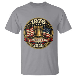 Bicentennial Born 1976 Liberty Bell T Shirt America 250th Anniversary 50th Birthday TS02 Sport Gray Print Your Wear