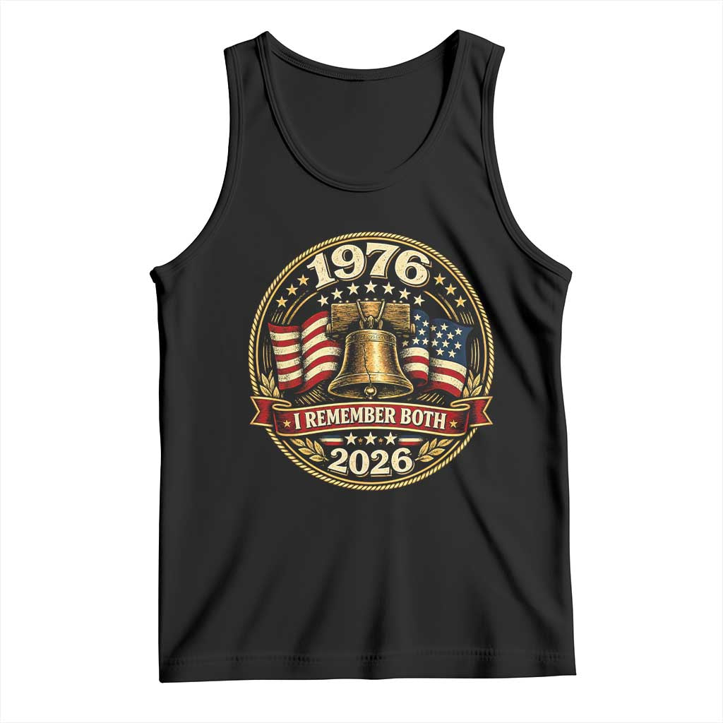 Bicentennial Born 1976 Liberty Bell Tank Top America 250th Anniversary 50th Birthday TS02 Black Print Your Wear