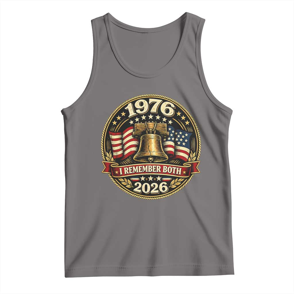 Bicentennial Born 1976 Liberty Bell Tank Top America 250th Anniversary 50th Birthday TS02 Deep Heather Print Your Wear