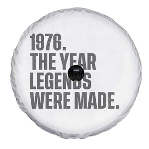 1976 The Year Legends Were Made Spare Tire Cover Minimalist Retro 50th Birthday TS02 Print Your Wear