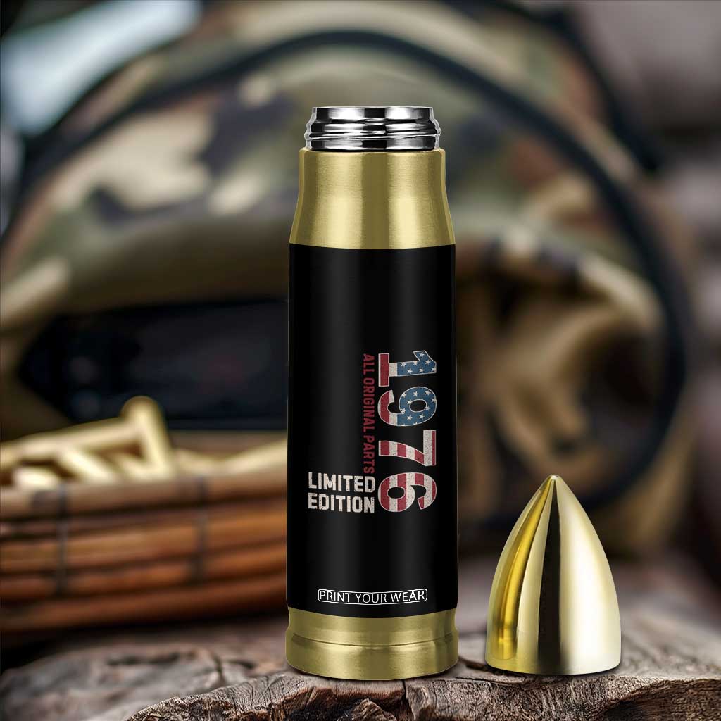 Vintage 1976 All Original Parts Bullet Tumbler Patriotic US Flag 50th Birthday Gift TS02 Print Your Wear