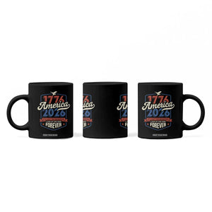 America 250th Anniversary 1776 to 2026 Coffee Mug Land Of The Free Patriotic Gift TS02 Print Your Wear