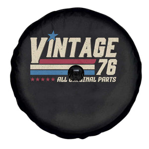 Vintage 76 All Original Parts Spare Tire Cover Retro Stripe Patriotic 50th Birthday TS02 Print Your Wear