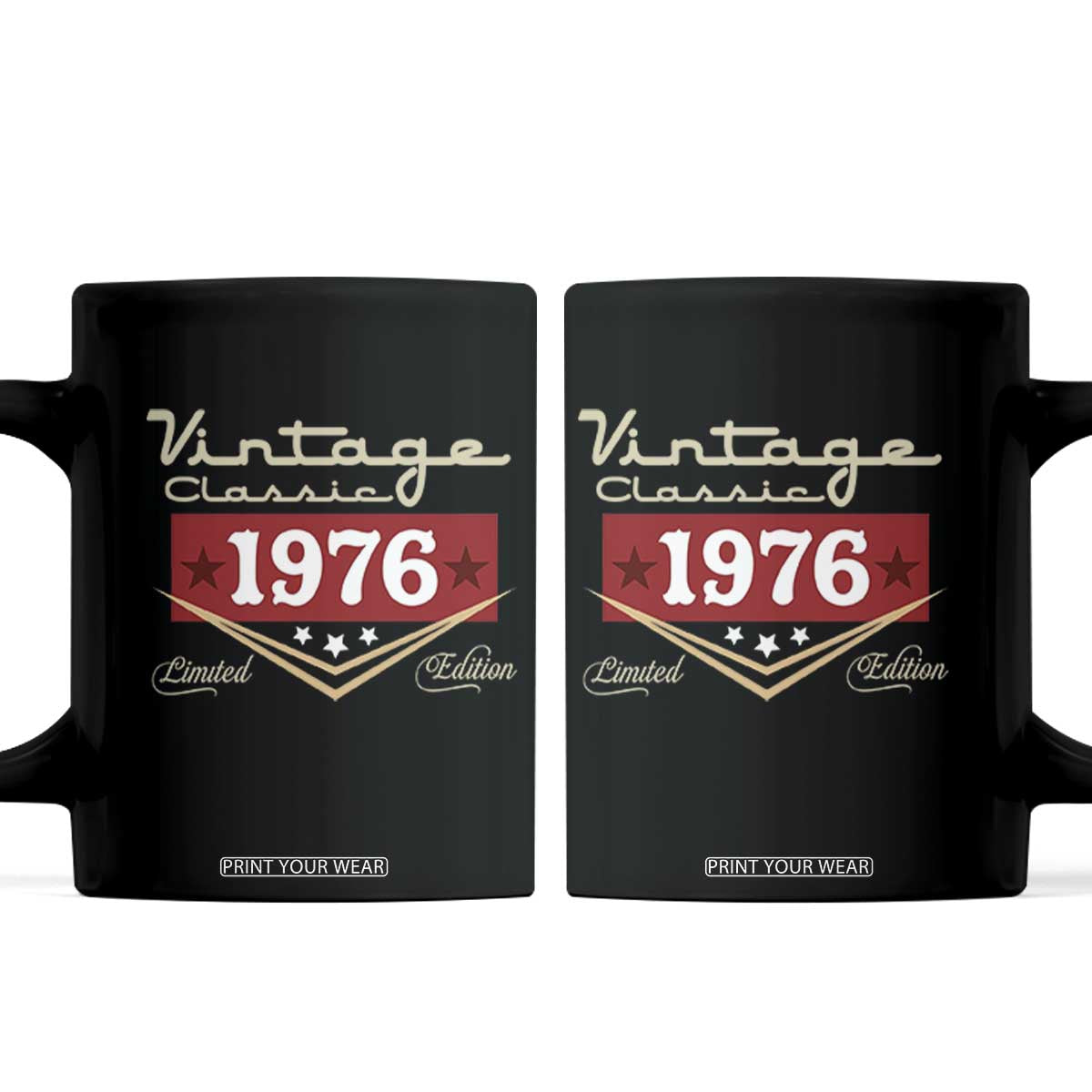 Vintage Classic 1976 Limited Edition Coffee Mug Luxury Retro Milestone Birthday