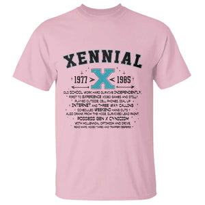Xennial Definition 1977 to 1985 T Shirt Vintage Dictionary Style Graphic