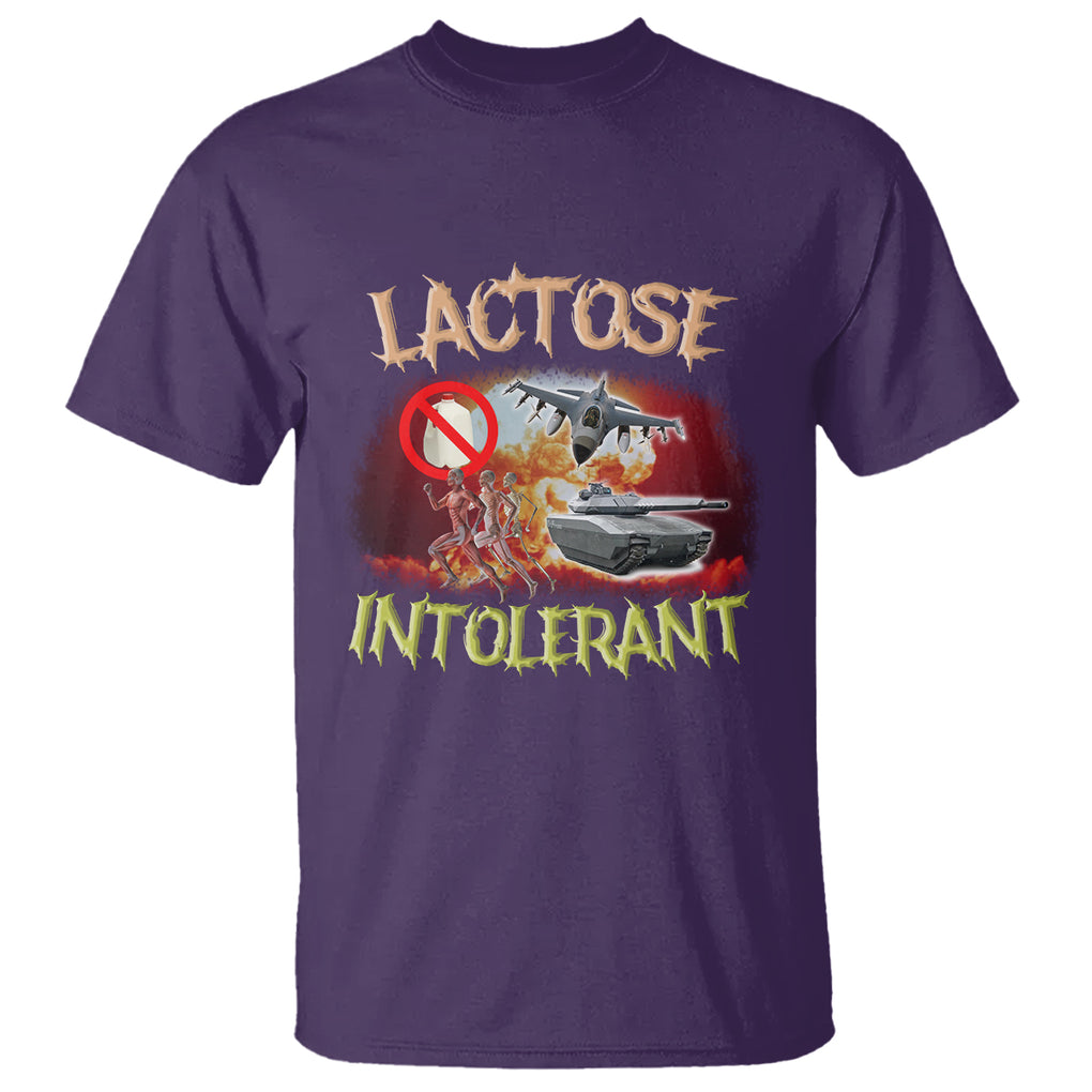 Lactose Allergy T Shirt Lactose Intolerant Funny Meme Ironic Cringe Meme TS02 Printyourwear