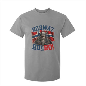 Fierce Norway Viking Warrior Ro Ro T Shirt For Kid Patriotic Norge Norwegian Flag Funny Rowing Support TS02 Sport Gray Print Your Wear