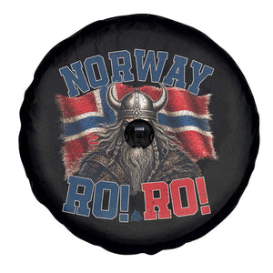 Fierce Norway Viking Warrior Ro Ro Spare Tire Cover Patriotic Norge Norwegian Flag Funny Rowing Support TS02 Print Your Wear