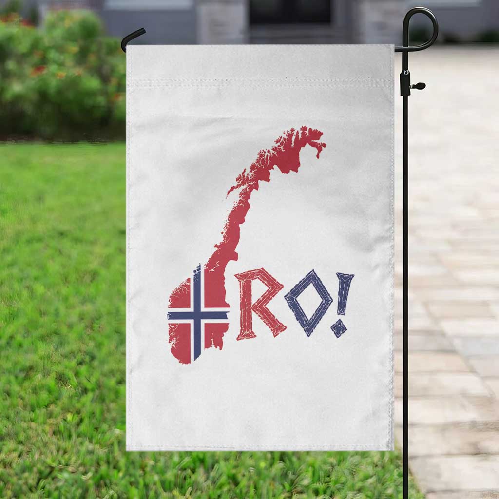 Norway Flag Country Map Patriotic Ro Ro Chant Garden Flag Norwegian Viking Row Soccer Supporter Football Fans