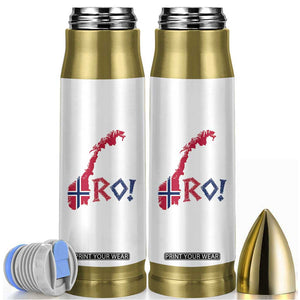 Norway Flag Country Map Patriotic Ro Ro Chant Bullet Tumbler Norwegian Viking Row Soccer Supporter Football Fans
